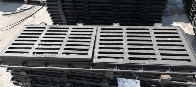 涉县球墨铸铁连体双篦展示